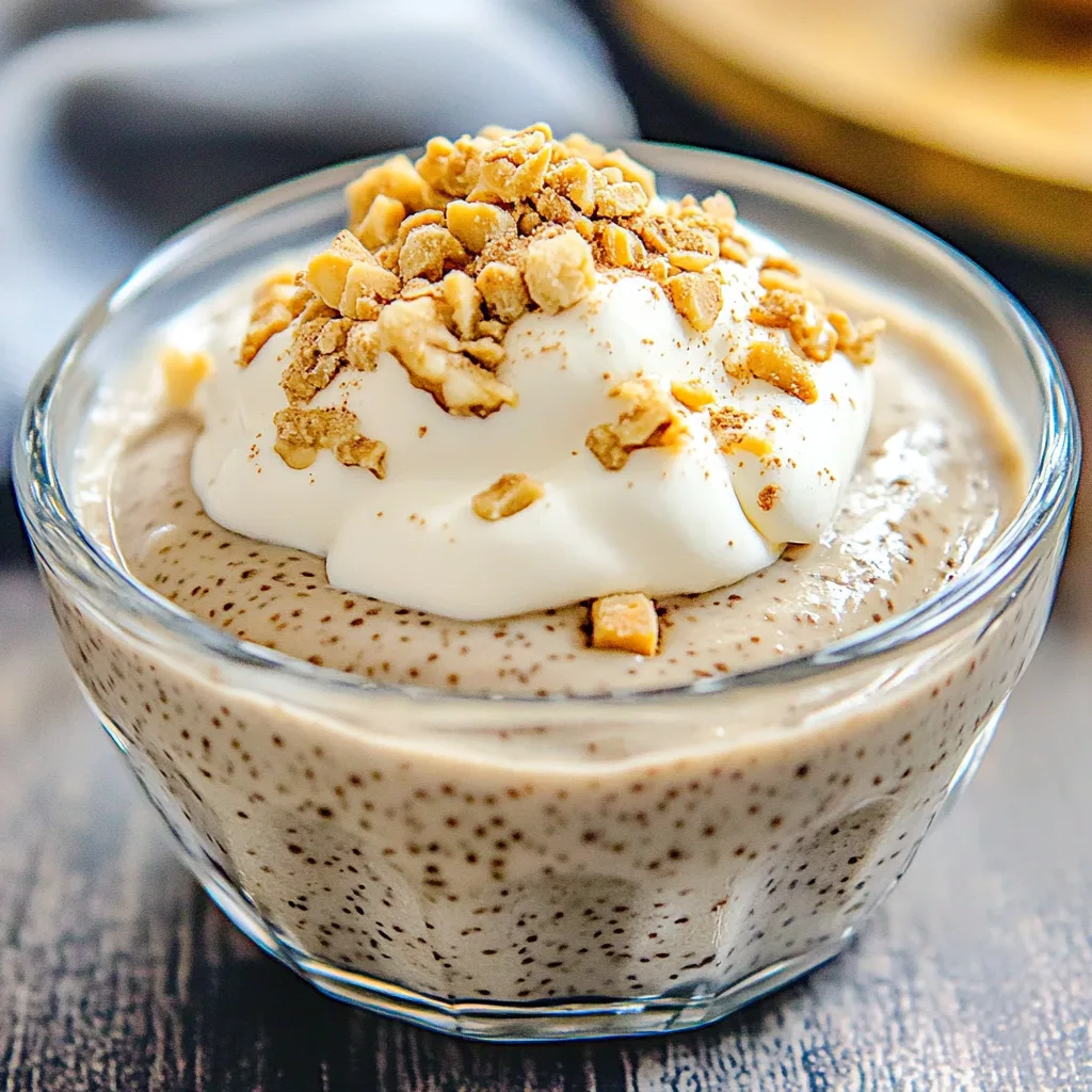 Peanut Butter Chia Pudding (keto)