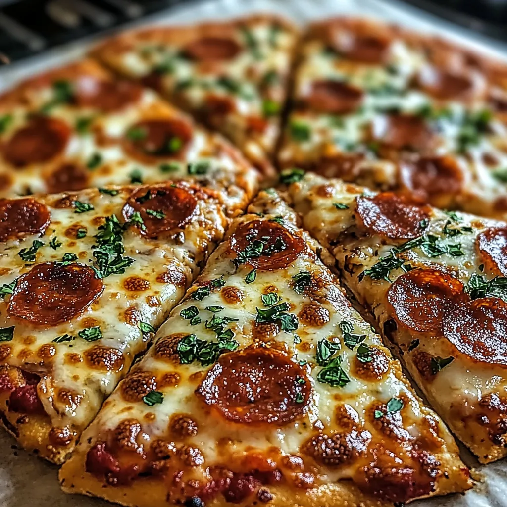 Satisfy Cravings with High-Protein Chicken Crust Pizza