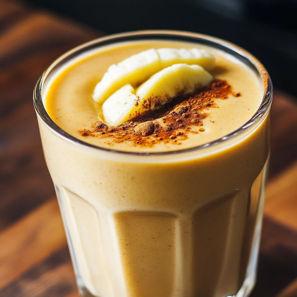 Banana, Turmeric & Almond Butter Anti-Inflammatory Smoothie