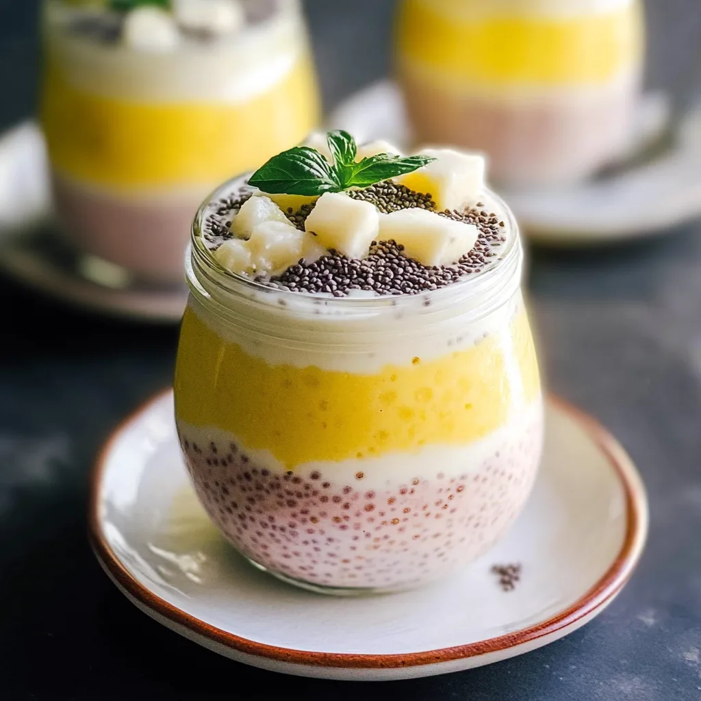Piña Colada Chia Pudding