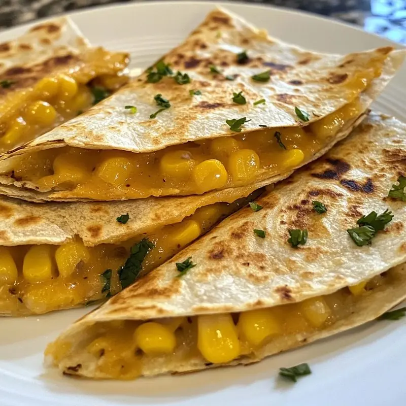 Cheesy Street Corn Quesadillas (Easy School Lunch Your Kids Will Actually Eat)